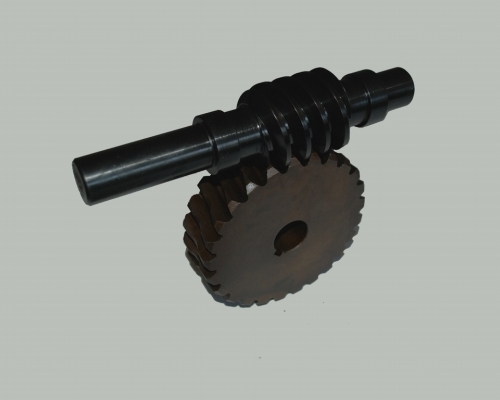 蝸輪，蝸桿副